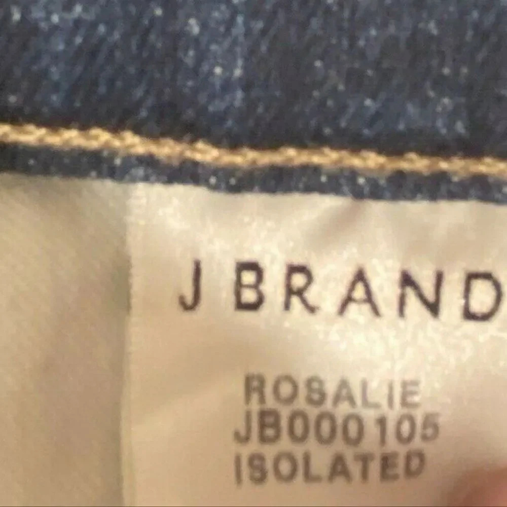 J Brand Rosalie Skirt Isolated EUC mini skirt raw hem Sz 25 - Picture 7 of 9
